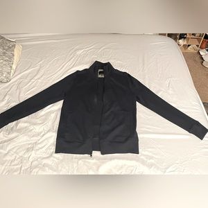 Banana Republic Mens Navy Zip Sweater - Medium